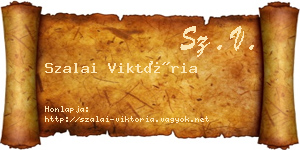 Szalai Viktória névjegykártya