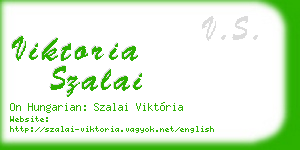 viktoria szalai business card